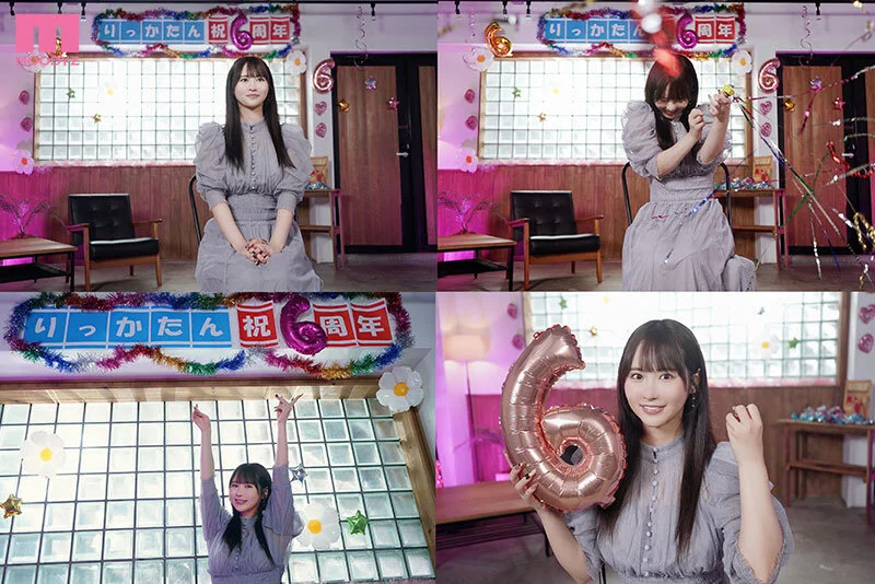 デビュー6周年記念企画！6本のおしべチ○ポと六花のめしべマ○コで逆6輪車中出し乱交SPECIAL 小野六花